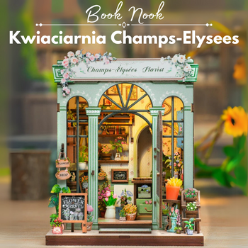 DIY Book Nook - Champs-Élysées Florist | Cutebee