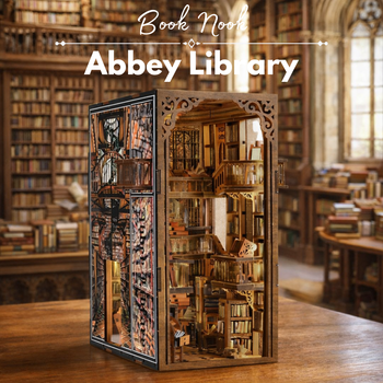 DIY Book Nook - Abbey Library | Minicity Miniature House