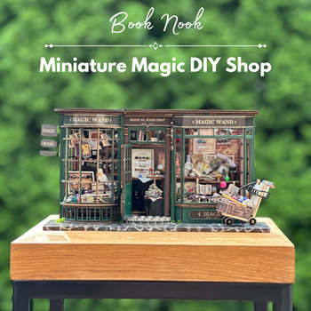 DIY miniaturální domeček - Miniature Magic DIY Shop | Cutebee Puzzle 3D