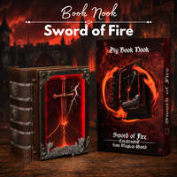Sword of Fire – DIY Book Nook Minicity | 3D puzzle Dárek