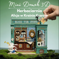 3D mini dům - čajovna (Alenka v říši divů) | Rolife