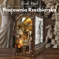DIY Book Nook – Sochařský ateliér