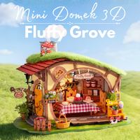 Mini domeček 3D – Fluffy Grove