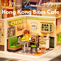 Mini 3D dům - Hong Kong Bites Cafe I Rolife