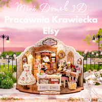 Mini 3D domeček - Elsina šicí dílna | Rolife