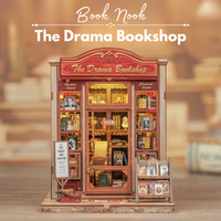 DIY Book Nook - Drama Bookshop | Cutebee