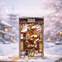 Kyoto Snow Whisper - DIY Book Nook | Cutebee