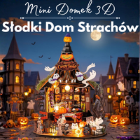 Strašidelný dům sladkostí – Mini domeček 3D | Rolife