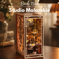 DIY Book Nook - Malířský ateliér Painter's Day at Dusk | MiniCity