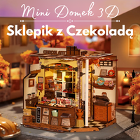 Mini 3D dům - obchod s čokoládou | Rolife