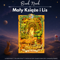 The Little Prince and the Fox – DIY Book Nook CuteBee | 3D puzzle Dárek