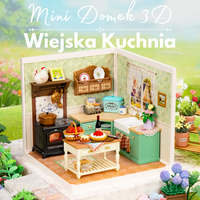 3D mini dům - venkovská kuchyně | Rolife