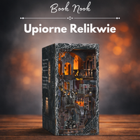 DIY Book Nook - Děsivé relikvie | Minicity