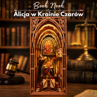 DIY Book Nook - Alenka v říši divů Alice's Evidence | MiniCity
