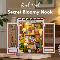 Secret Bloomy Nook – DIY Book Nook Rolife