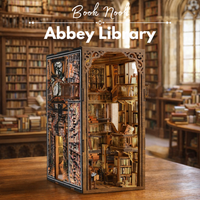 DIY Book Nook - Abbey Library | Minicity Miniature House