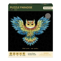 Dřevěné Puzzle - Sova | ROWOOD Rolife