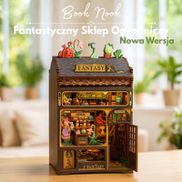 DIY Book Nook - Fantastic Garden Shop Nová verze | Cutebee Miniaturní domek