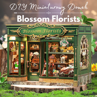 DIY Miniaturní dům - Blossom Florist I Cutebee