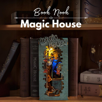 DIY Book Nook - Kouzelný dům