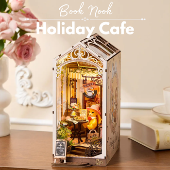 DIY Book Nook - Holiday Cafe | Rolife