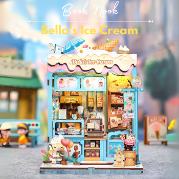 DIY Book Nook - Bella's Ice Cream | Cutebee