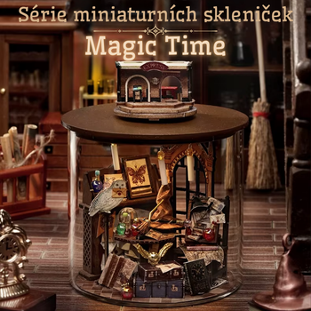 DIY miniaturní sklenice - Magic Time | Cutebee