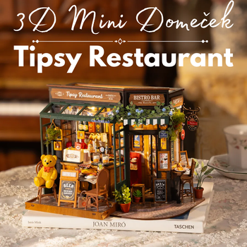 Tipsy Bar Restaurant – Mini domeček 3D | Rolife