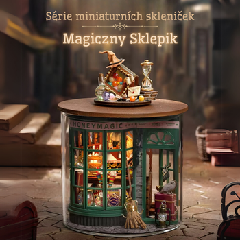 DIY miniaturální domeček - Magický obchod | Stavebnice Harry Potter