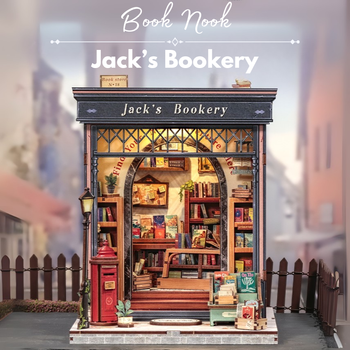 DIY Book Nook - Jack's Bookery | Cutebee
