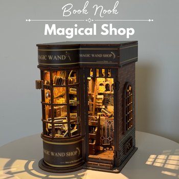 DIY Book Nook - Magic Wand Shop puzzle 3D