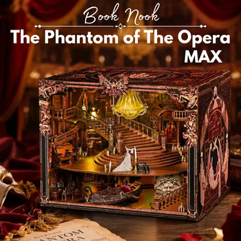 DIY Book Nook - The Phantom of The Opera MAX | MiniCity