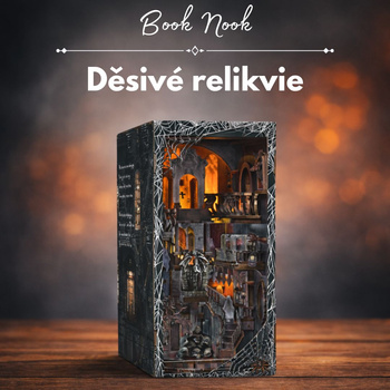 DIY Book Nook - Děsivé relikvie | Minicity