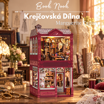 Marguerite Tailor CuteBee DIY Book Nook – 3D puzzle Dárek