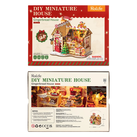 Gingerbread Bakery – Mini domeček 3D | Rolife