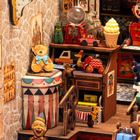 Treasure Toy Shop – DIY Book Nook Robotime | 3D puzzle Dárek