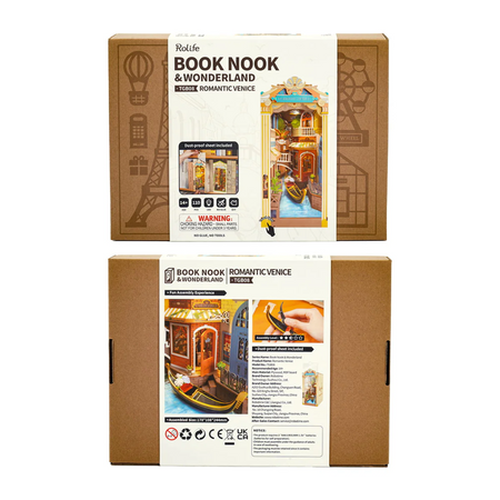 DIY Book Nook - Romantické Venice | Rolife