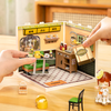 Mini 3D dům - Hong Kong Bites Cafe I Rolife