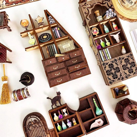 DIY Book Nook - Magic Pharmacist | Cutebee