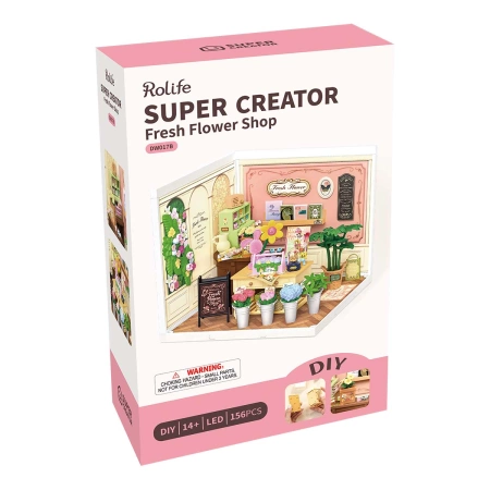 Mini 3D dům - Fresh Flower Shop | Rolife