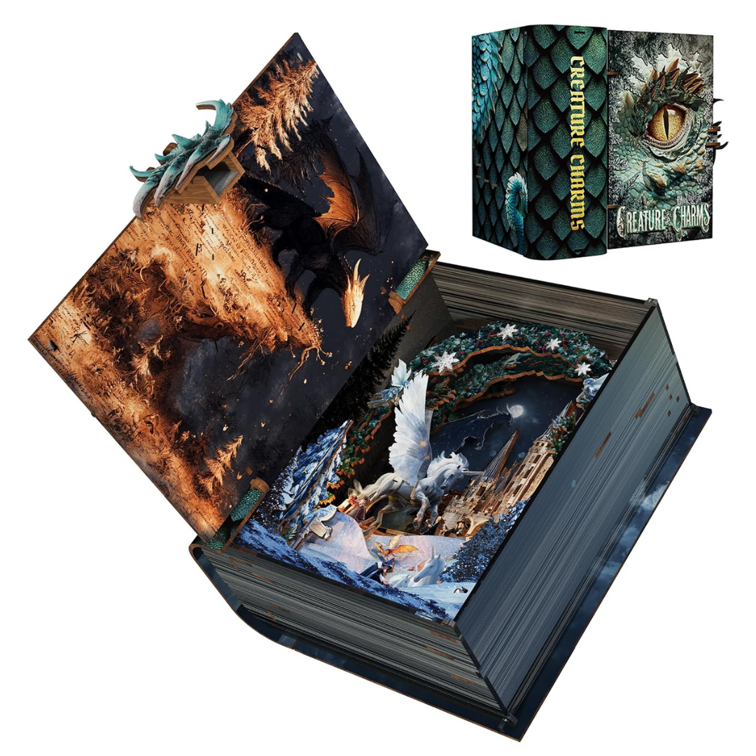 Creature Charms – DIY Book Nook Minicity | 3D puzzle Dárek