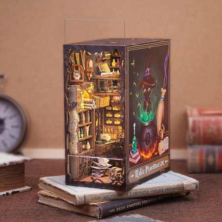 DIY Book Nook Vánoční sada - Kouzelný alchymista