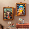 DIY 3D mini kostky - Dívka s perlou