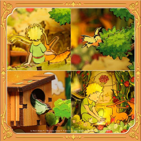 The Little Prince and the Fox – DIY Book Nook CuteBee | 3D puzzle Dárek