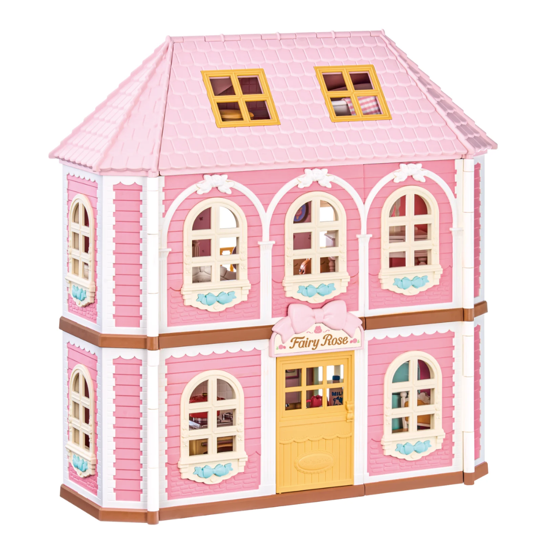 Fairy Rose Cottage – Mini domeček 3D | Rolife