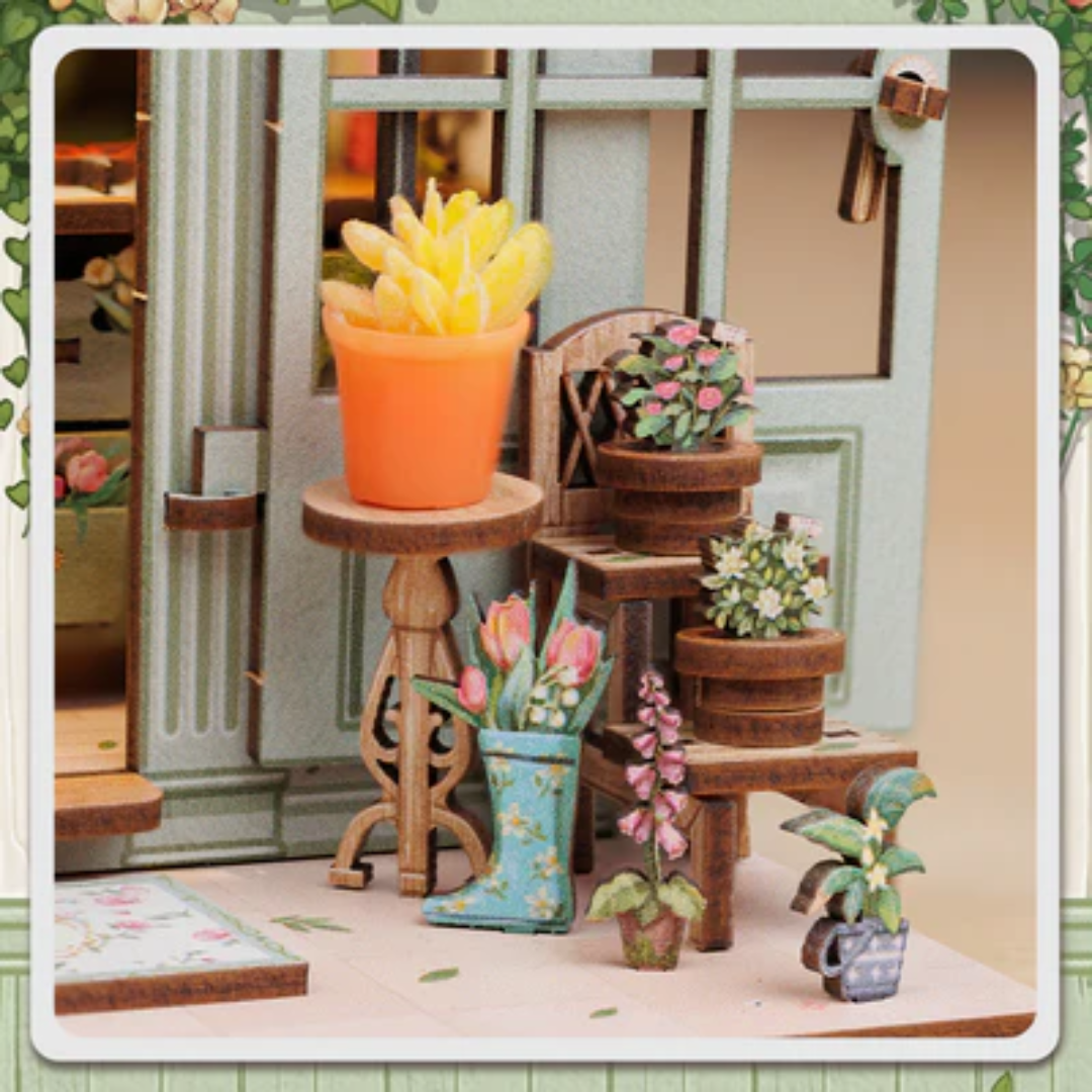 Paříž na dosah ruky – DIY Book Nook - Champs-Élysées Florist | Cutebee