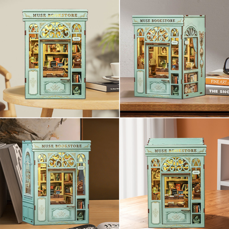 DIY Book Nook - Knihkupectví Muse | Cutebee