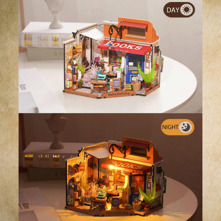 Mini dům 3d - Corner Bookstore | Rolife