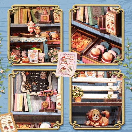 DIY Book Nook - Sweet Marie | Cutebee Puzzle 3D