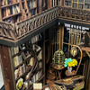DIY Book Nook - Pianista a slavík Pianist with Nightingale | MiniCity
